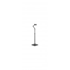 AISENS Soporte de suelo universal ajustable (3 pivotes) para tablet, Negro