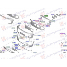 REFUERZO DE PLASTICO PARA PARACHOQUE DELANTERO(O)