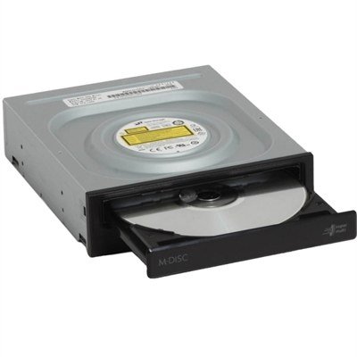 Regrabadora interna hitachi gh24nsd5 dvd - rw negra sata