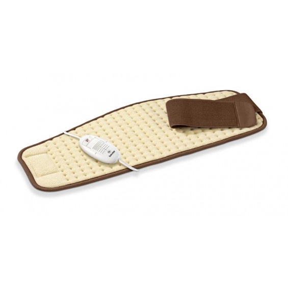 Almohadilla eléctrica lumbar y abdominal Beurer HK 49 Cosy, 69 x 28 cm, 100 W, 3 niveles, lavable