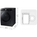 Lavadora Samsung WF20DG8650BVU3, 20 kg, 1000 rpm, clase A, negro - imagen 2