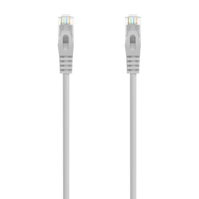 Cable de Red Latiguillo RJ45 LSZH Cat.6A 500 Mhz UTP AWG24, Gris, 20M