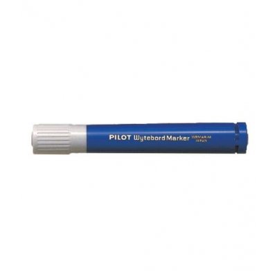 Pilot Rotulador para Pizarra Blanca - Punta Redonda de 4mm - Trazo de 1.8mm - Recargable - Tinta con Base de Alcohol - Borrable en Seco - Color Azul
