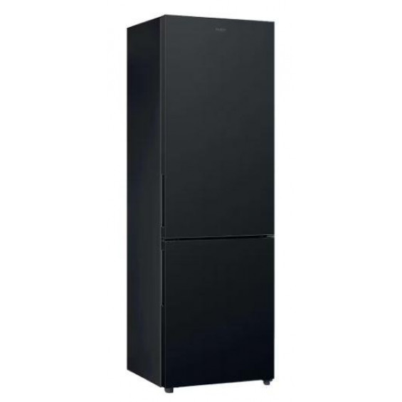 Frigorífico combi Candy CCG3L517EB, 176 x 54 x 55 cm, Low Frost, clase E, 214 kWh/año, 39 dB, 262 litros, reversible, negro