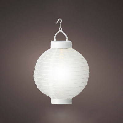 Farol solar blanca ø20x23cm