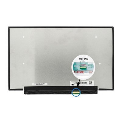 Pantalla para portátil LED 14\ Slim 40 Pines FULL HD 120 HZ Sin Brackets