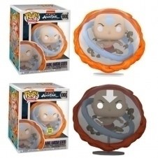 Funko pop animacion avatar the last airbender la leyenda de aang todos los elementos glow in the dark brillo en la oscuridad edicion especial exclusivo 56969