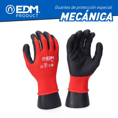Guantes de protección especial mecánica talla9