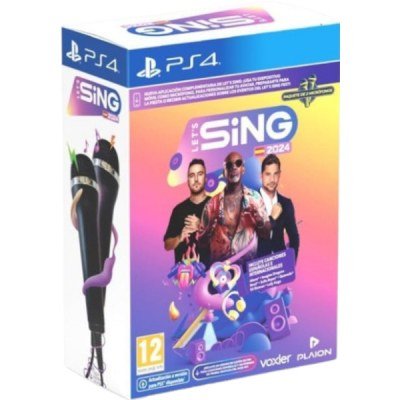 JUEGO SONY PS4 LET S SING 2024 PARA PS4/2 MICS S4LSSIN2