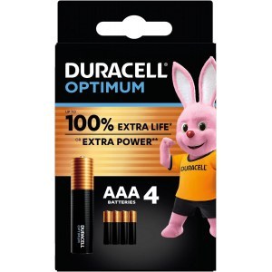 Pila Duracell ALCALINA OPTIMUM AAA LR03 K4 1 BLIST