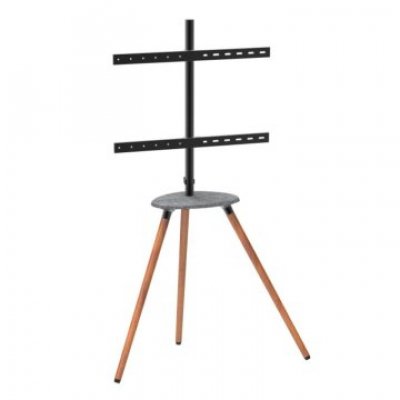 SOPORTE DE SUELO APPROX PARA PANTALLA DE 30 A 65 TIPO STAND COLOR MADERA MAX. VESA 600x400 HASTA 4