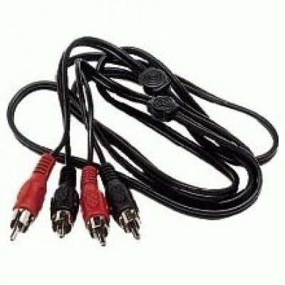 Cable RCA 2 Machos a 2 RCA Machos para Audio 5m