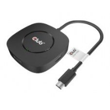 Adaptador Club 3d Usb-c A 3displayport Negro