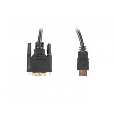 CABLE HDMI LANBERG MACHO/DVI-D 24+1 MACHO 4K DUAL LINK 3M NEGRO