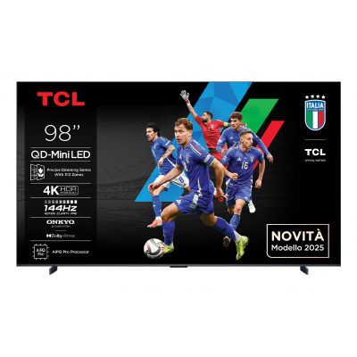 C6K 98C6K Televisor 2,49 m (98) 4K Ultra HD Smart TV Wifi Metálico