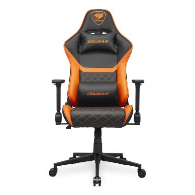 Armor One V2 Asiento acolchado tapizado Negro, Naranja