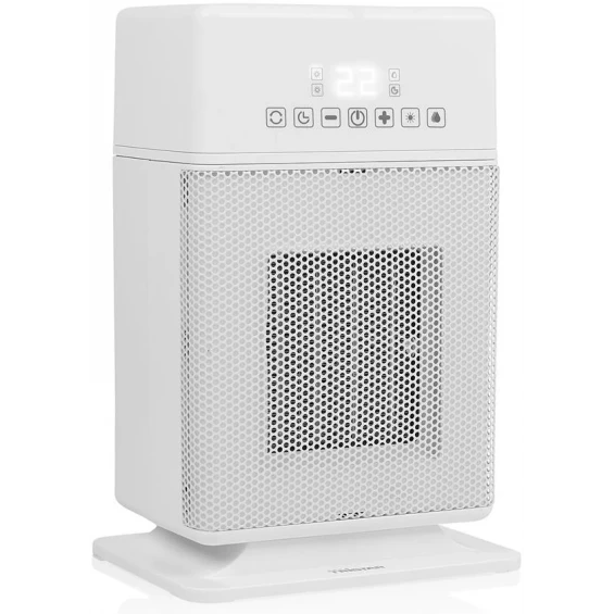 Calefactor cerámico y humidificador Tristar KA-5266, 1.800 W, blanco