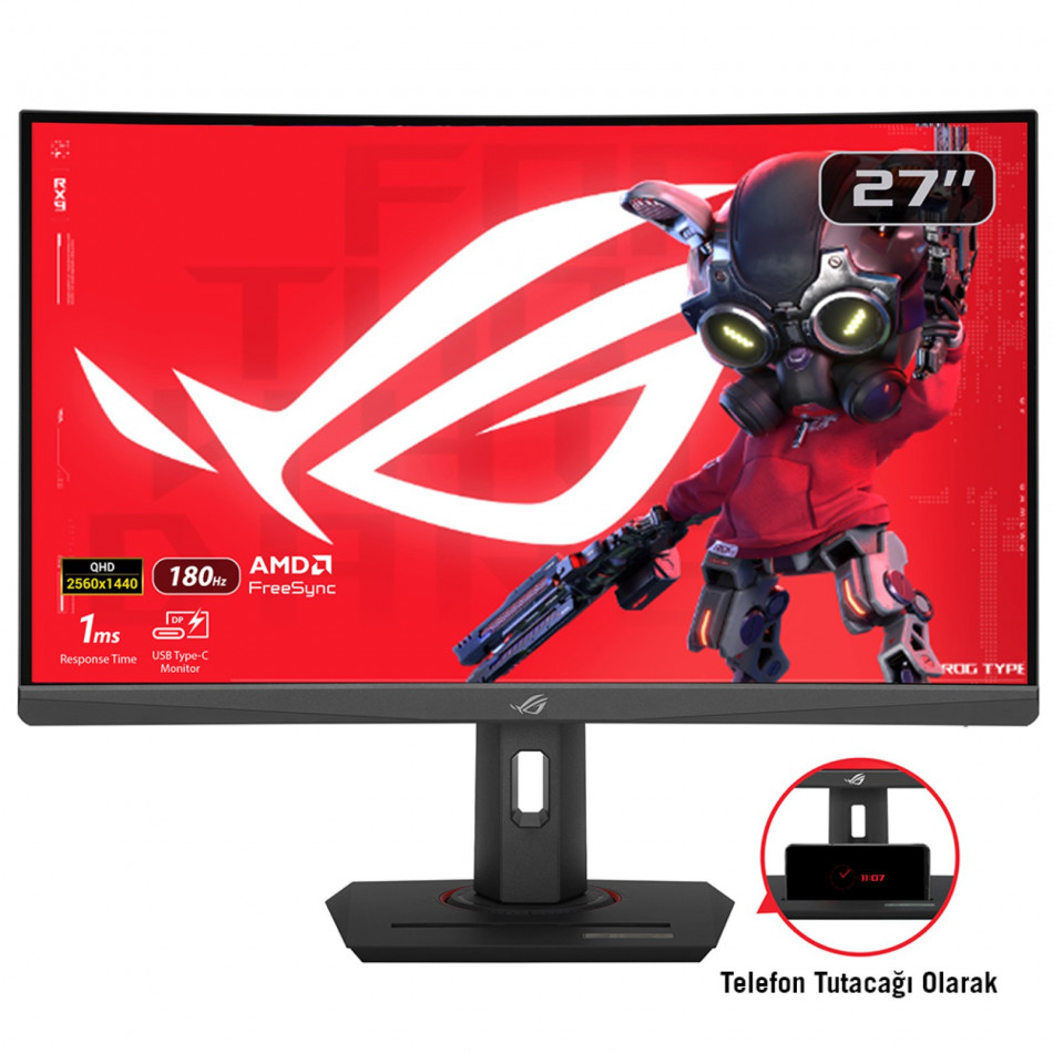 XG27WCS pantalla para PC 68,6 cm (27") 2560 x 1440 Pixeles Wide Quad HD Negro