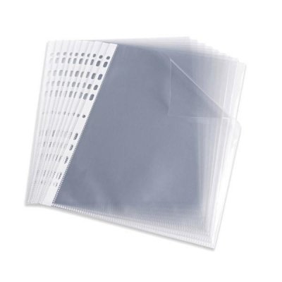 ELBA C.100 fundas Portadocumentos PP cristal 16 taladros 70 micras folio