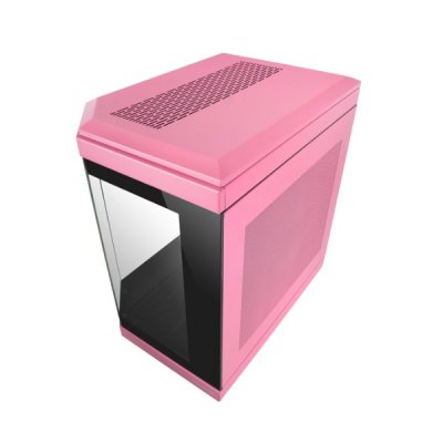Caja Gaming Semitorre Mars Gaming MC-3T/ Rosa