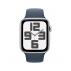 Apple Watch Se 3Rd/ Gps/ 44Mm/ Caja De Aluminio Plata/ Correa Deportiva Azul Tempestad M/L
