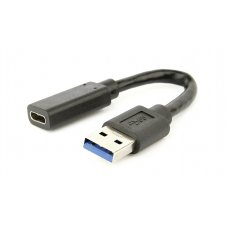 Gembird A-USB3-AMCF-01 cable USB 0,1 m USB 3.2 Gen 1 (3.1 Gen 1) USB A USB C Negro