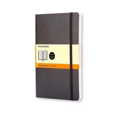 MOLESKINE Cuaderno Classic tapa blanda 192 paginas cuadricula pocket negro