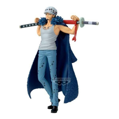 Figura banpresto one piece dxf the grandline series special trafalgar law 20cm