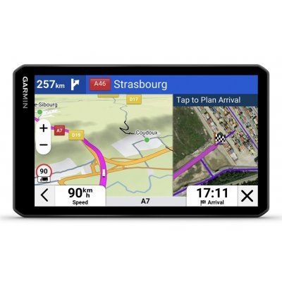 LGV720 navegador Fijo 17,6 cm (6.95) TFT Pantalla táctil 242 g Negro