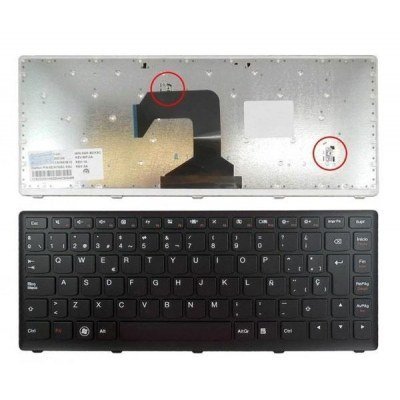 Teclado compatible para portátil LENOVO S300 / S400 / S415 Negro