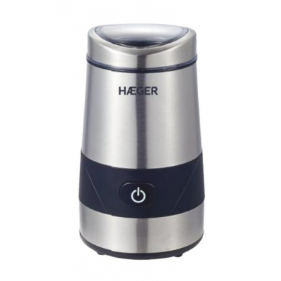 CG-200.001A molinillo de café 200 W Negro, Acero inoxidable