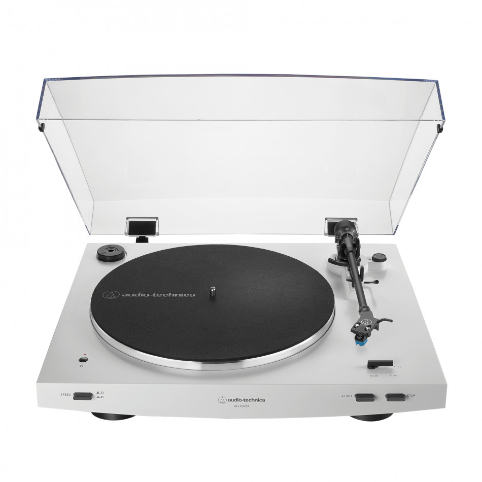 AT-LP3XBTWH tocadisco Tocadiscos de tracción por correa Blanco Totalmente automático