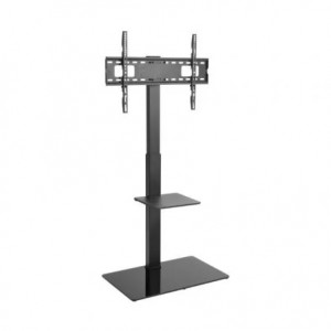 Soporte TV de suelo giratorio Aisens FT70S-077, 37-70 pulgadas, hasta 40 kg, VESA 600 x 400 mm, giro ±35°, altura ajustable, negro