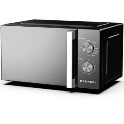 GRUNKEL MICROONDAS CON GRILL 800W 20L NEGRO