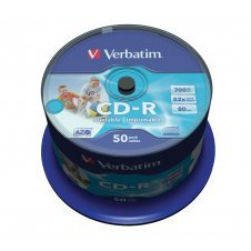CD-R VERBATIM 50 UNIDADES 700MB 52x 43309