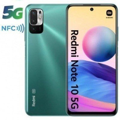 Smartphone Xiaomi Redmi Note 10 4GB/ 128GB/ 6.5/ 5G/ Verde Aurora