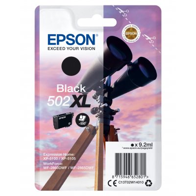 Cartucho de Tinta Original Epson nº502 XL Alta Capacidad/ Negro