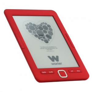 Libro electrónico E-Book WOXTER SCRIBA 195 EB26-045 6 4GB rojo