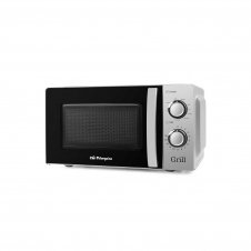 Orbegozo MIG 2138 microondas Encimera Microondas con grill 20 L 700 W Negro, Acero inoxidable