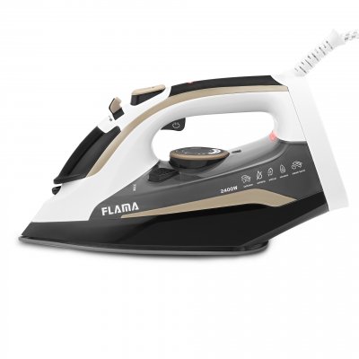 5342FL Plancha vapor-seco Suela Ceramic Ultra Glide 2400 W Beige, Negro, Blanco