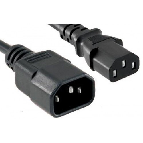 Cable Alimentacion IEC320-C13 a IEC320-C14 3x1 3m