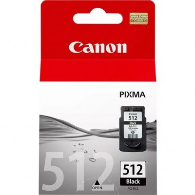 Cartucho tinta canon pg 512 negro 15ml mp240 - mp490 - mx320 - 330