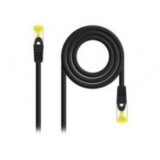 Latiguillo Nanocable Cat6a 25cm Negro(10.20.1900-l25bk)