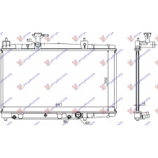 RADIATOR 1.4 D4D +/-AC (350x639x16) (NRF)