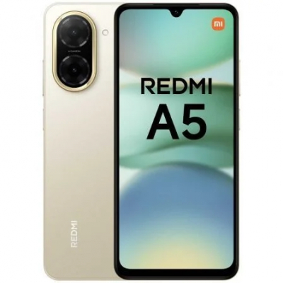 Smartphone Xiaomi Redmi A5 - 6.88 | 3GB RAM | 64GB almacenamiento | Color Dorado