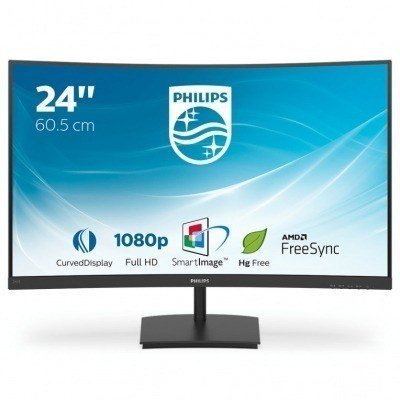 MONITOR PHILIPS 241E1SC/00 23,6 FHD 4MS VGA HDMI CURVO
