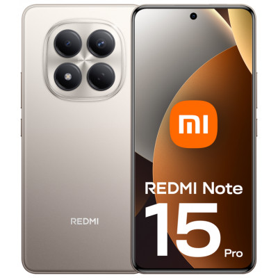 SMARTPHONE XIAOMI REDMI NOTE 15 PRO 6,83 8GB/256GB TITANIUM COLOR