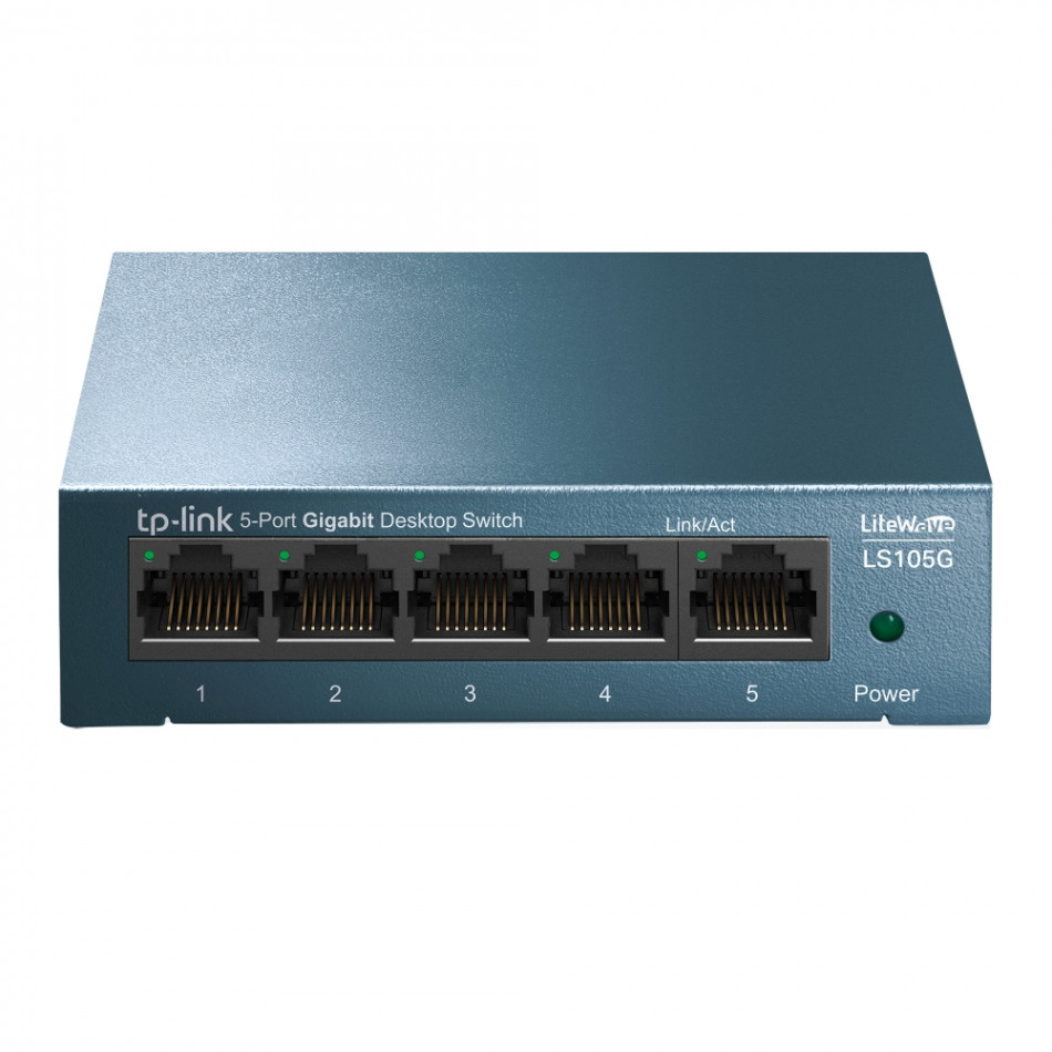 Tp-Link Switch Gigabit Ethernet LS105 de 5 puertos
