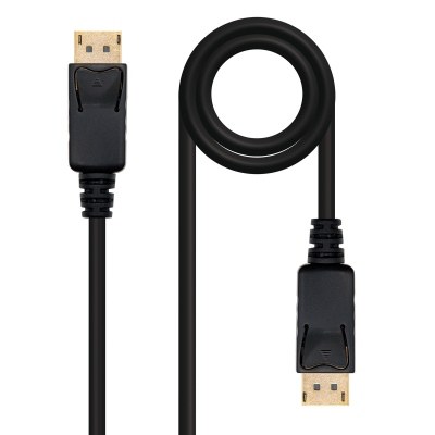 CABLE DISPLAYPORT, DP/M-DP/M, NEGRO, 1 M