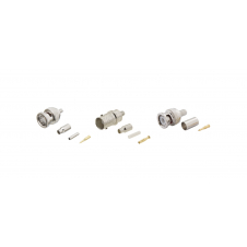Kramer Electronics CCR-BNC-6 conector BNC (RG-6) Metálico